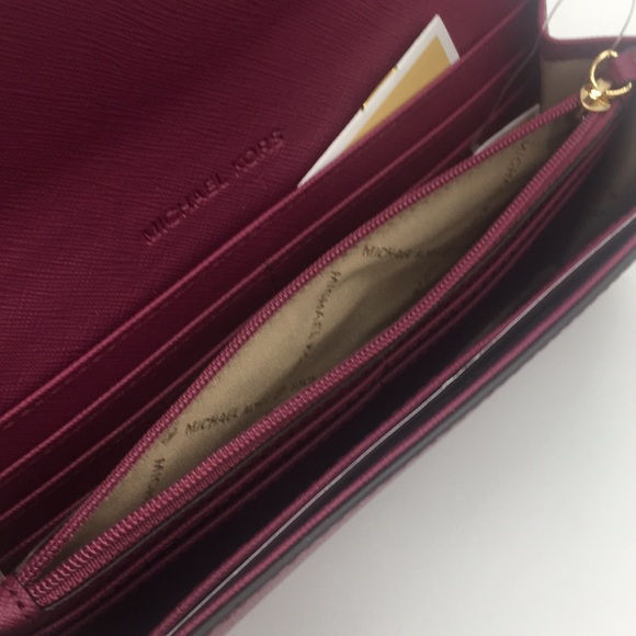 Michael Kors Jet Set Travel Wallet Carryall LG - Picture 7 of 8